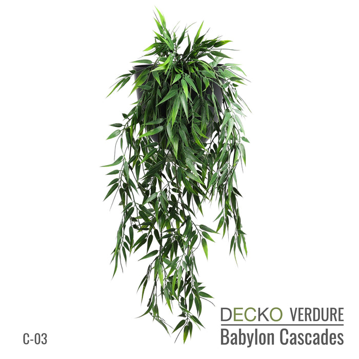DECKO <b>Verdure Babylon</b> - <b>TROPICANA</b> -  6 db-os függő műnövény szett