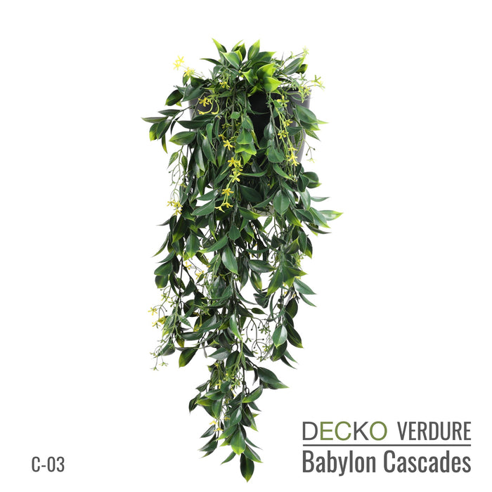 DECKO <b>Verdure Babylon</b> - <b>TROPICANA</b> -  6 db-os függő műnövény szett