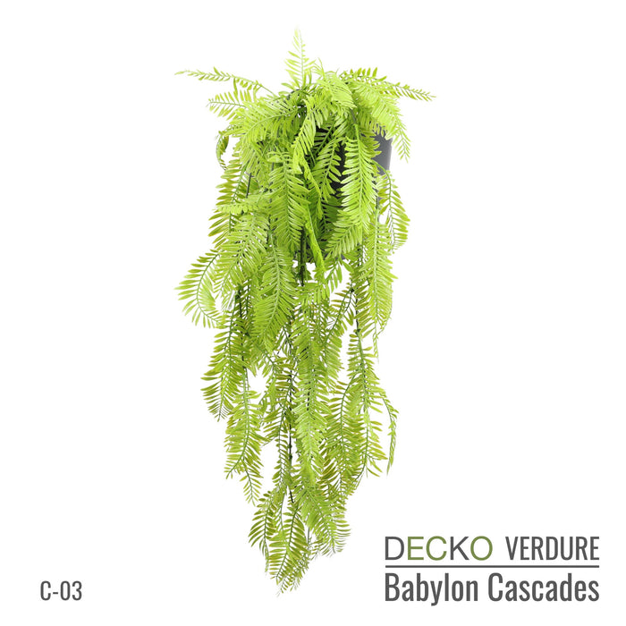 DECKO <b>Verdure Babylon</b> - <b>TROPICANA</b> -  6 db-os függő műnövény szett