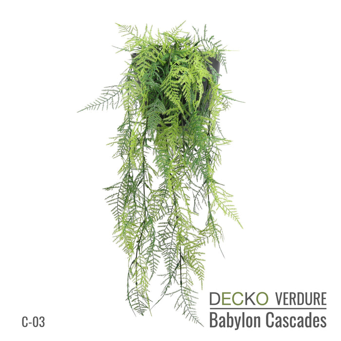 DECKO <b>Verdure Babylon</b> - <b>TROPICANA</b> -  6 db-os függő műnövény szett