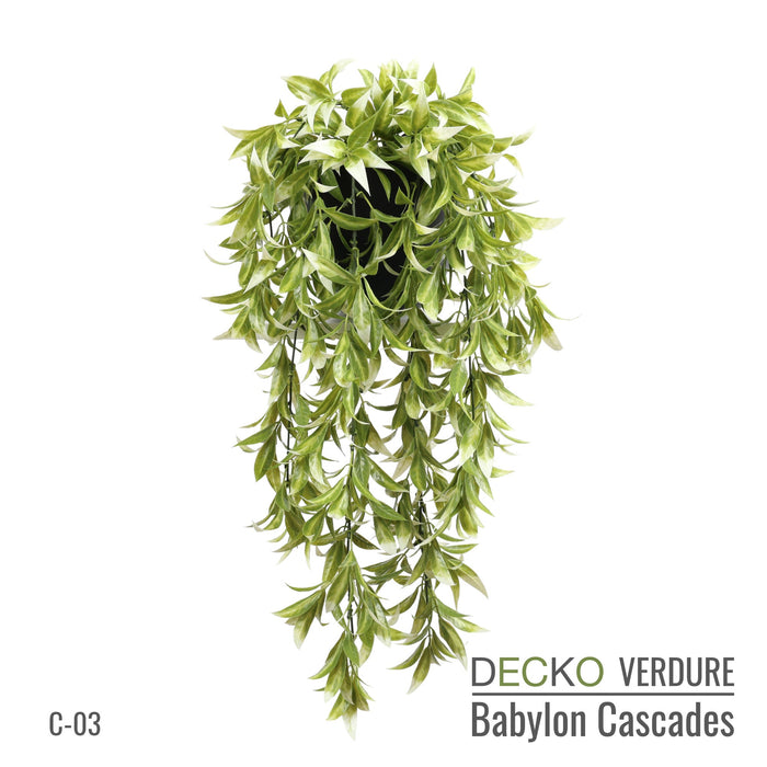 DECKO <b>Verdure Babylon</b> - <b>TROPICANA</b> -  6 db-os függő műnövény szett