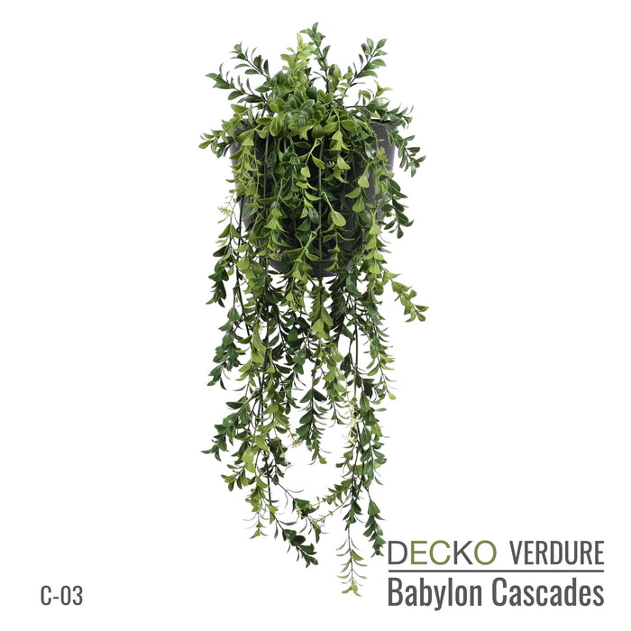 DECKO <b>Verdure Babylon</b> - <b>TROPICANA</b> -  6 db-os függő műnövény szett