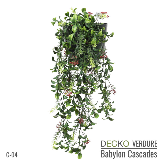 DECKO <b>Verdure Babylon</b> - <b>JASMINE</b> - 5 db-os függő műnövény szett