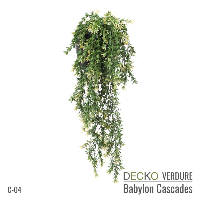 DECKO <b>Verdure Babylon</b> - <b>JASMINE</b> - 5 db-os függő műnövény szett
