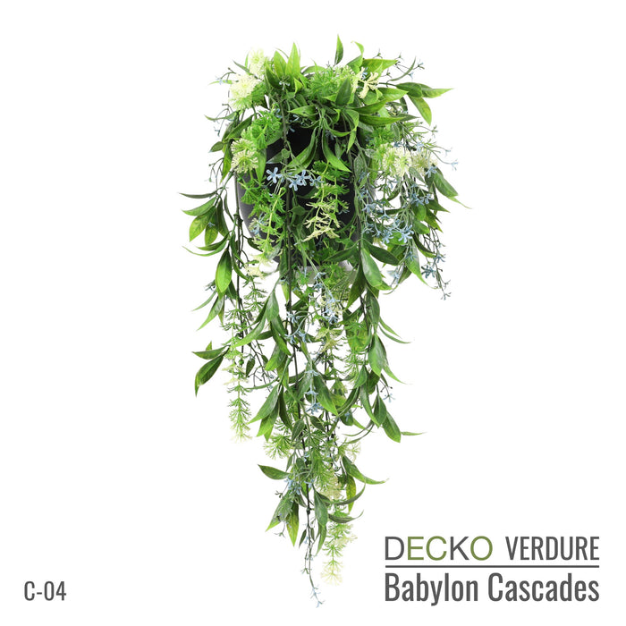 DECKO <b>Verdure Babylon</b> - <b>JASMINE</b> - 5 db-os függő műnövény szett