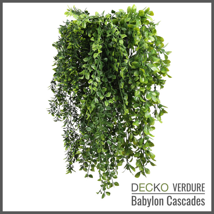DECKO <b>Verdure Babylon</b> - <b>SENNA</b> -  2 x 3 db-os függő műnövény szett
