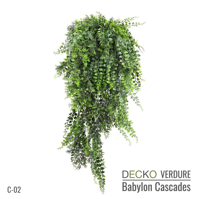 DECKO <b>Verdure Babylon</b> - <b>VIOLA</b> - 6 db-os függő műnövény szett