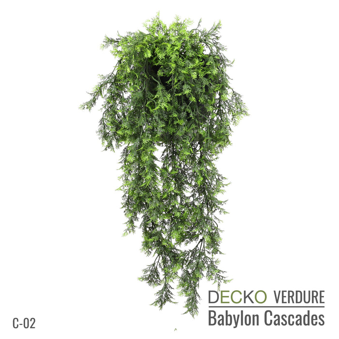 DECKO <b>Verdure Babylon</b> - <b>VIOLA</b> - 6 db-os függő műnövény szett