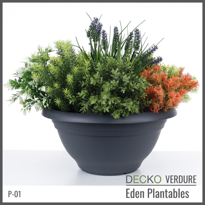 <b>DECKO Verdure Eden</b> ültethető - <b>JACINTA</b> - 10 db-os műnövény szett