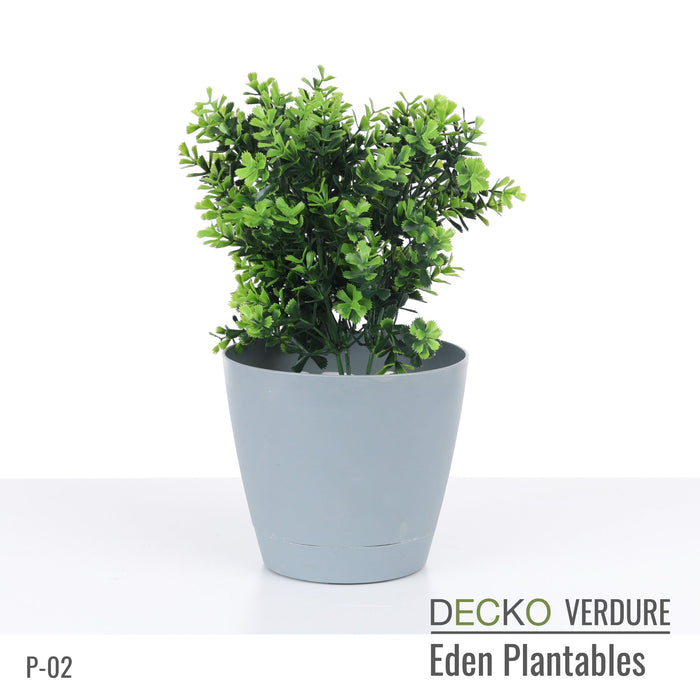<b>DECKO Verdure Eden</b> ültethető - <b>FLORA </b>-  8 db-os műnövény szett
