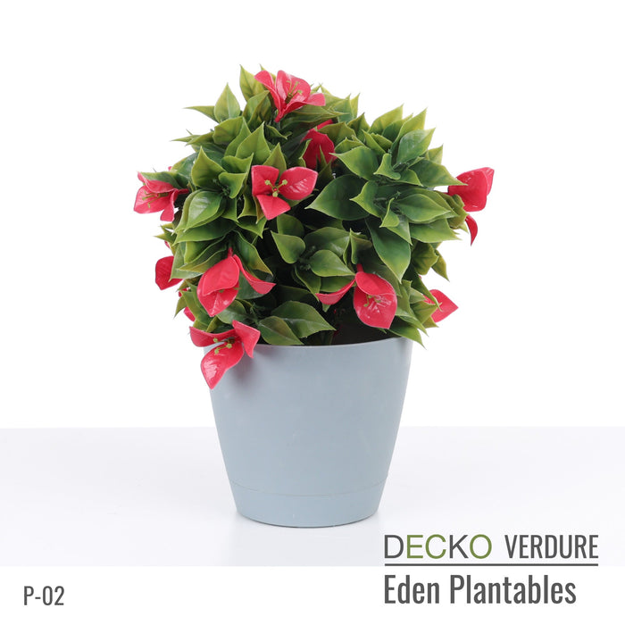 <b>DECKO Verdure Eden</b> ültethető - <b>FLORA </b>-  8 db-os műnövény szett