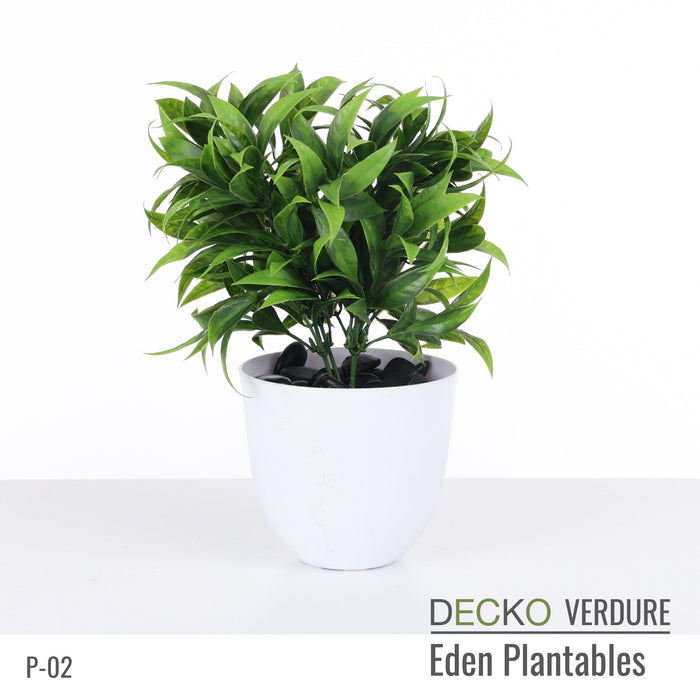 <b>DECKO Verdure Eden</b> ültethető - <b>FLORA </b>-  8 db-os műnövény szett