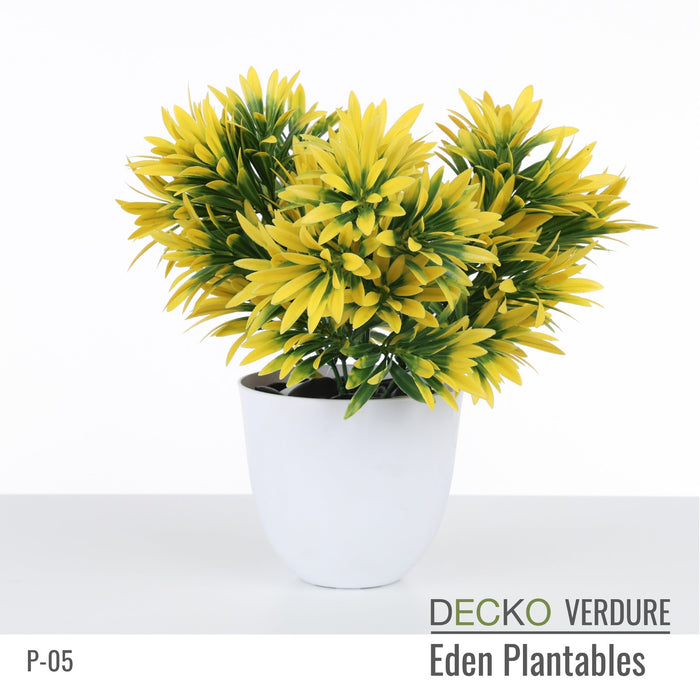 <b>DECKO Verdure Eden</b> ültethető - <b>MARIGOLD</b> -  9 db-os műnövény szett