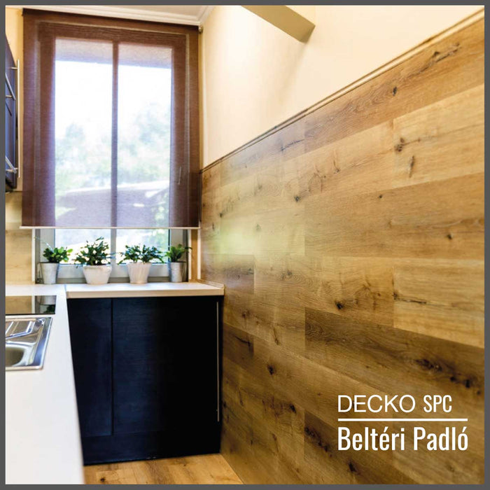 SPC Hibrid Vinyl Padló - Kőkompozit, vízálló | DECKO (1,64 - 2,23 m²/doboz) - <b>(válassz színt)</b>