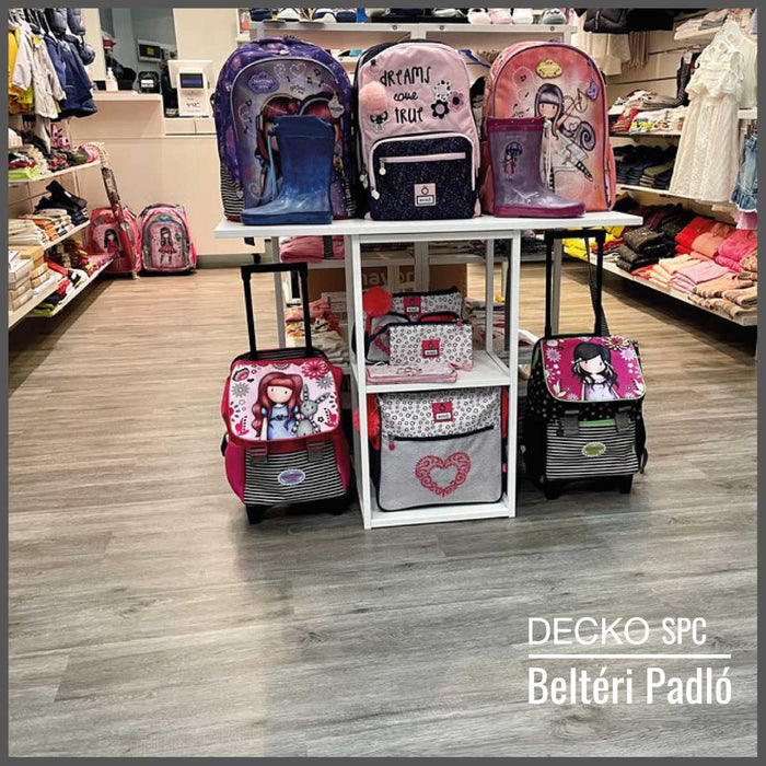 SPC Hibrid Vinyl Padló - Kőkompozit, vízálló | DECKO (1,64 - 2,23 m²/doboz) - <b>(válassz színt)</b>