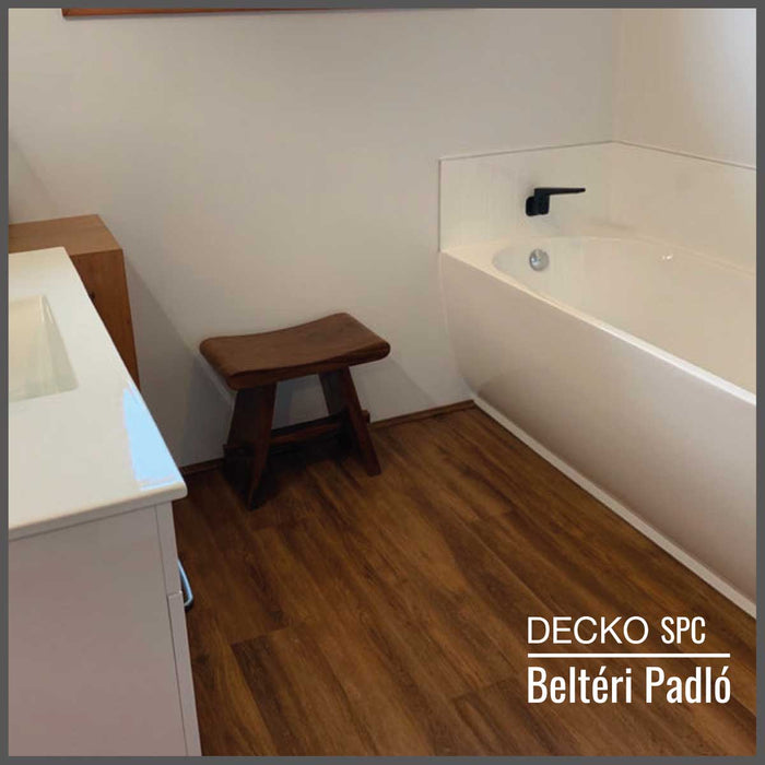 SPC Hibrid Vinyl Padló - Kőkompozit, vízálló | DECKO (1,64 - 2,23 m²/doboz) - <b>(válassz színt)</b>