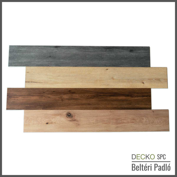 SPC Hibrid Vinyl Padló  - <b>GRIGIO</b> - Kőkompozit, vízálló | DECKO (2,23 m²/doboz)