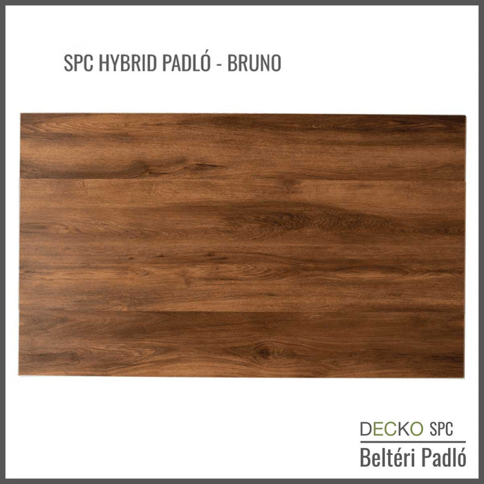 SPC Hibrid Vinyl Padló - <b>BRUNO</b> - Kőkompozit, vízálló | DECKO (2,23 m²/doboz)