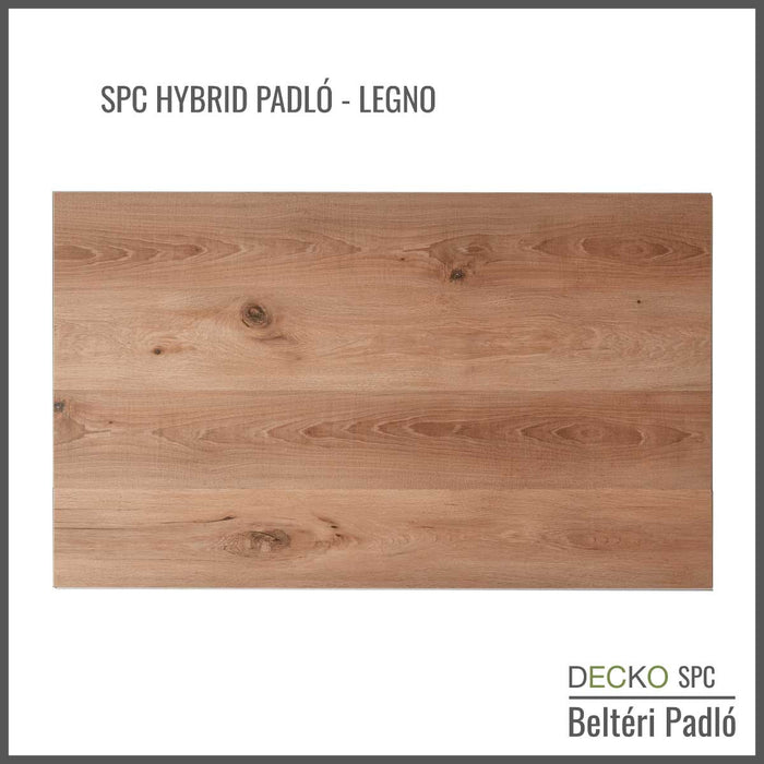 SPC Hibrid Vinyl Padló - <b>LEGNO</b> - Kőkompozit, vízálló | DECKO (2,23 m²/doboz)