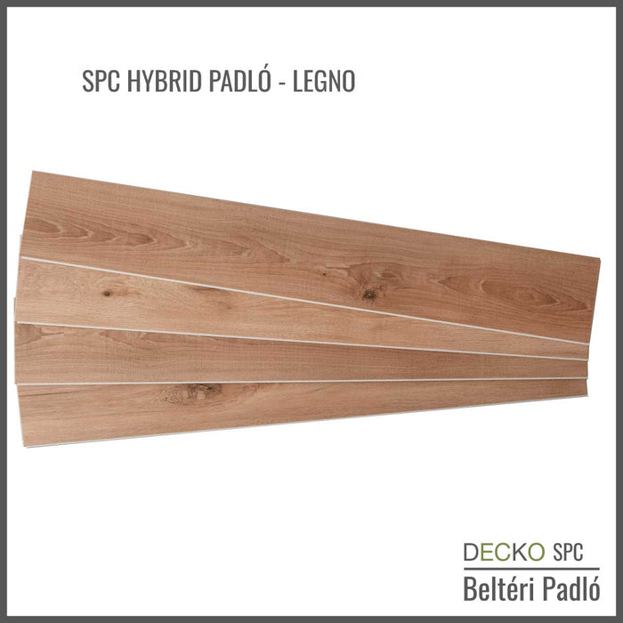 SPC Hibrid Vinyl Padló - <b>LEGNO</b> - Kőkompozit, vízálló | DECKO (2,23 m²/doboz)