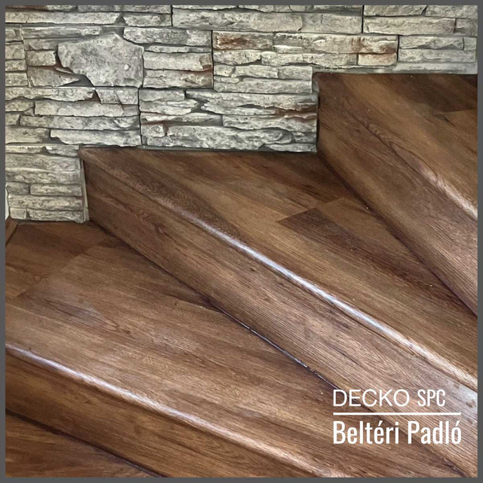 SPC Hibrid Vinyl Padló - <b>BRUNO</b> - Kőkompozit, vízálló | DECKO (2,23 m²/doboz)