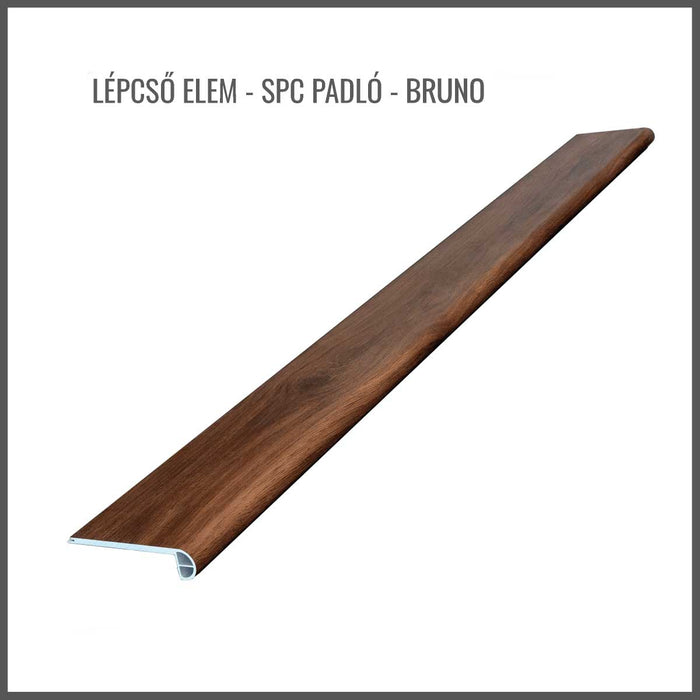 <b>Lépcsőelem </b> – SPC Hibrid Vinyl Padlóhoz | DECKO - (1220×115×24 mm) - Válassz színt