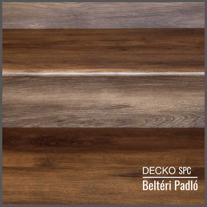 SPC Hibrid Vinyl Padló - <b>BRUNO</b> - Kőkompozit, vízálló | DECKO (2,23 m²/doboz)