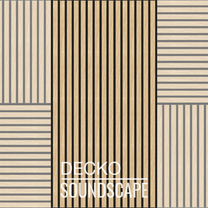 Akusztikus Falpanel – Hangelnyelő, Faerezetes – <b>MAPLE Hosszú</b> (3 db/doboz - 1200×600x21 mm - <b>2,16 m<sup>2</sup></b>) | DECKO SOUNDSCAPE
