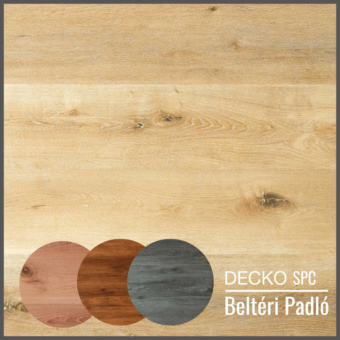 SPC Hibrid Vinyl Padló - <b>MODERNO</b> - Kőkompozit, vízálló | DECKO (2,23 m²/doboz)