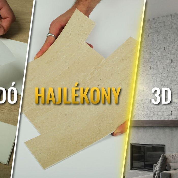 Öntapadós Kő Falpanelek – Újragondolva