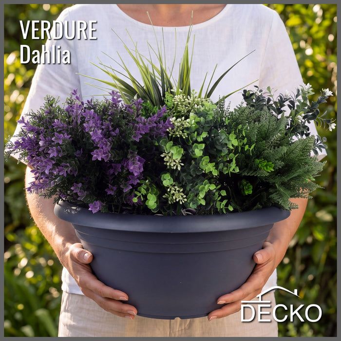 DECKO Verdure Eden ültethető - DAHLIA - 7 db-os műnövény szett