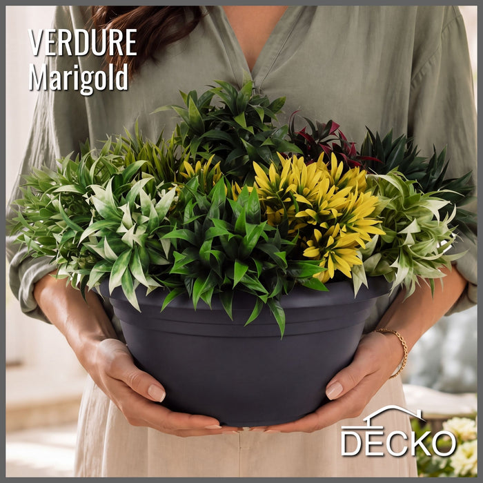 DECKO Verdure Eden ültethető - MARIGOLD - 9 db-os műnövény szett