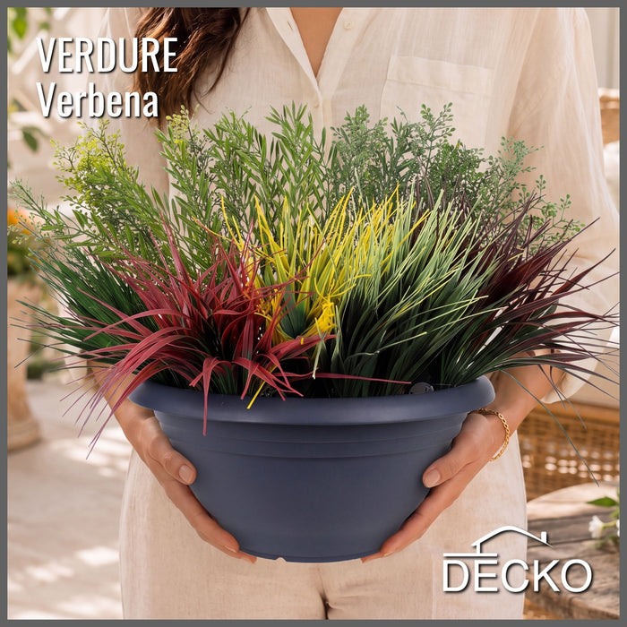 DECKO Verdure Eden ültethető - VERBENA - 8 db-os műnövény szett