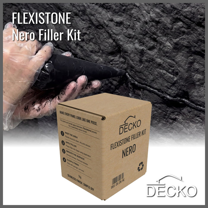 Hézagkitöltő Készlet Flexistone (NERO)