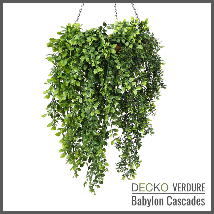 DECKO <b>Verdure Babylon</b> - <b>SENNA</b> -  2 x 3 db-os függő műnövény szett