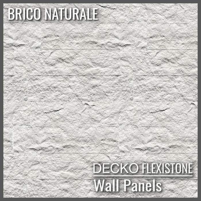 DECKO FLEXISTONE hajlékony kőpanel <b>MINTA - BRICO NATURALE</b> - Ingyenes szállítás
