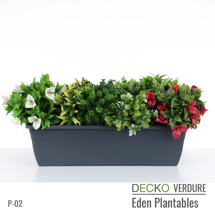 Ültethető műnövény szett (8 db) – DECKO Verdure Eden FLORA – Ingyenes szállítással