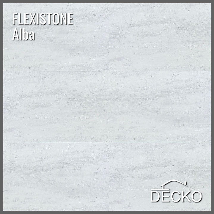 Hajlékony 3D kőhatású falpanelek - <b>PIETRA ALBA</b> - 16 db-os csomag (900 × 300 mm-es panelek) – 4,32 m² | DECKO Flexistone