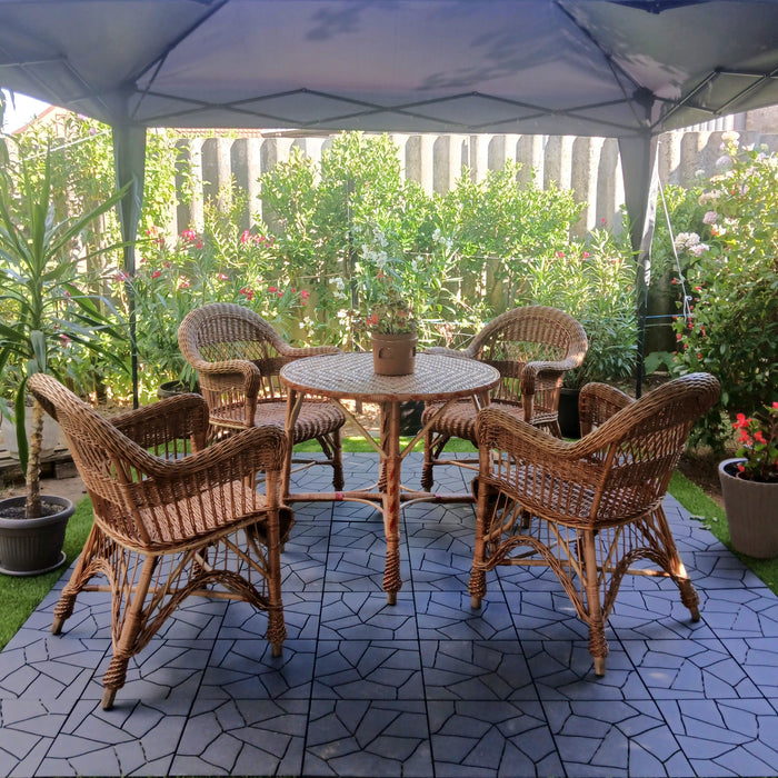 Teraszburkolat MINTACSOMAG - összepattintható polipropilén padló | DECKO LITE PP