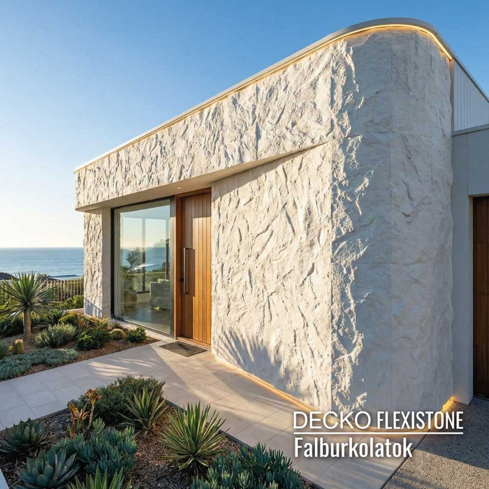 Hajlékony 3D kőhatású falpanelek - <b> DECKO Flexistone - MAXI CRECO</b> - egyedi méretek 3000 × 1200 mm-ig