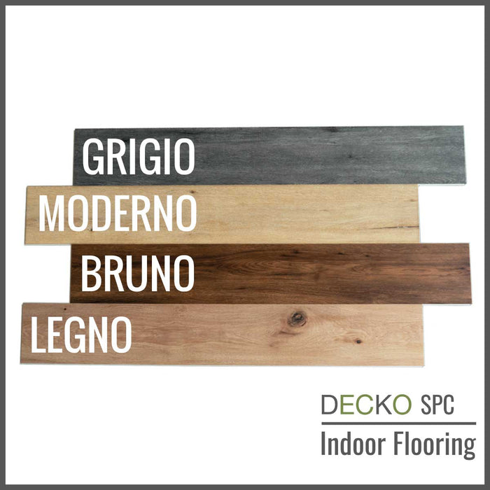 DECKO SPC Hibrid Vinyl Padló <b>Teljes Mintacsomag</b> - Kőkompozit, vízálló| DECKO - Ingyenes Szállítás