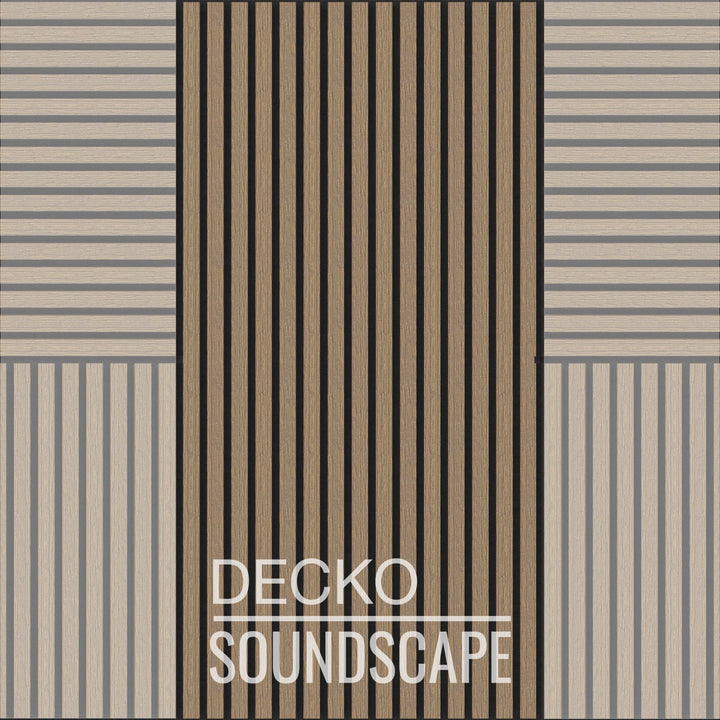 Akusztikus Falpanel – Hangelnyelő, Faerezetes – <b>OAK Hosszú</b> (3 db/doboz - 1200×600x21 mm - <b>2,16 m<sup>2</sup></b>) | DECKO SOUNDSCAPE
