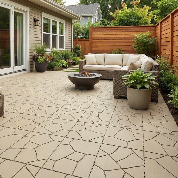 Teraszburkolat MINTACSOMAG - összepattintható polipropilén padló | DECKO LITE PP