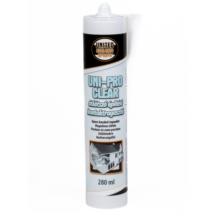 United  <b>Uni-Pro Clear</b> kontaktragasztó 280ml átlátszó