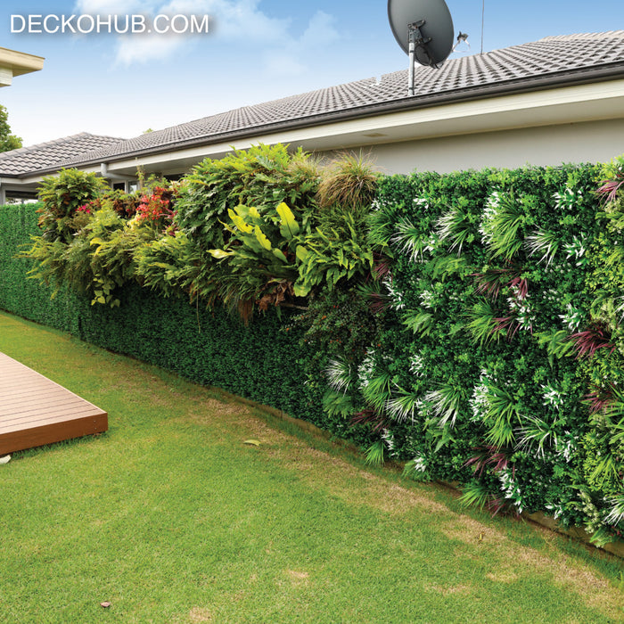 DECKO VERDURE Zöldfal - 5 db panel/doboz: 1000mm x 1000mm (Válassz típust)