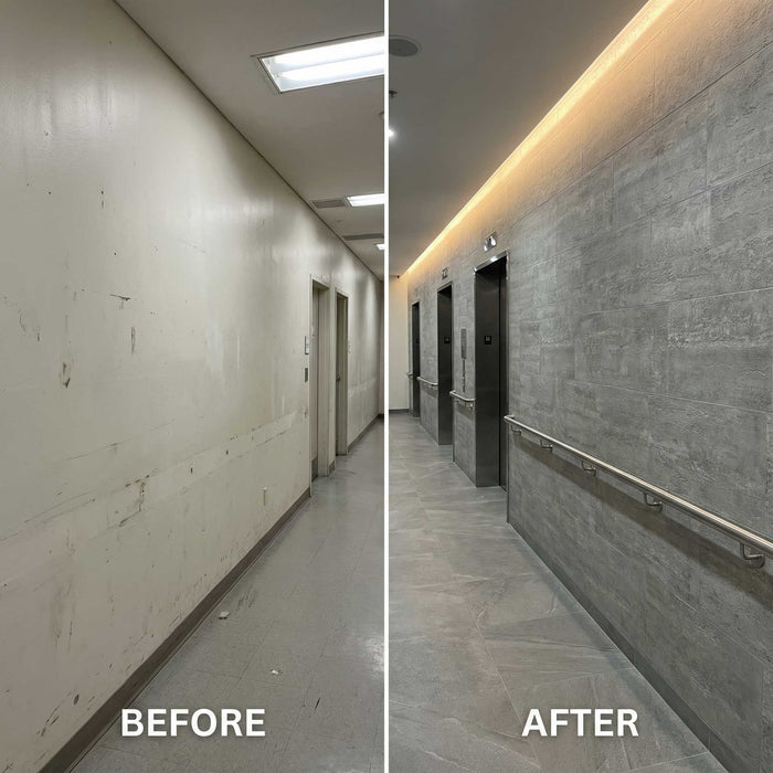 Hajlékony 3D kőhatású falpanelek – <b>PIETRA GRIGIA</b> – 16 db-os csomag (900 × 300 mm-es panelek) – 4,32 m² | DECKO Flexistone