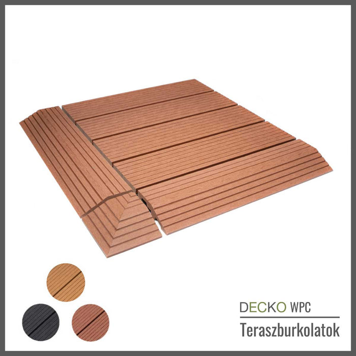 DECKO GYEP Klikkelhető Teraszburkolat - 300/300/20 - ár/db