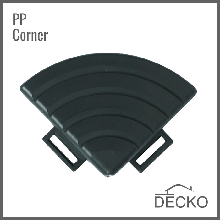 DECKO PP sarokelem, szürke