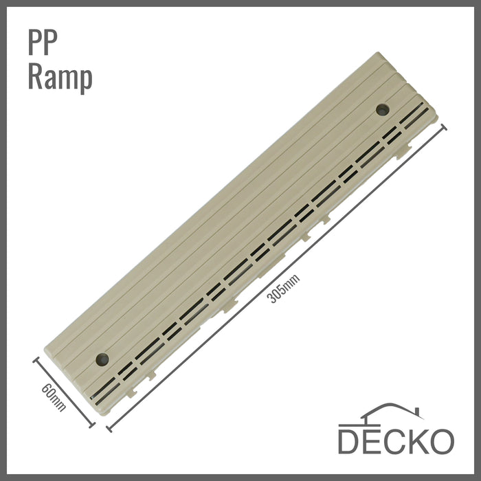 DECKO PP rámpaelem, bézs