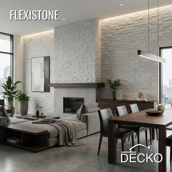 Hajlékony 3D kőhatású falpanelek MINTA - BRICO NATURALE | DECKO Flexistone - Ingyenes szállítás